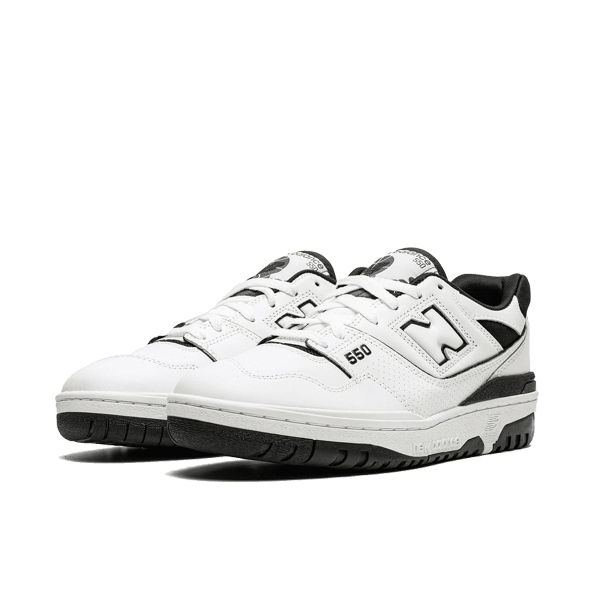 New Balance 550 Weiß Schwarz Rain Cloud