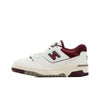 New Balance 550 Weiß Burgunder Blau