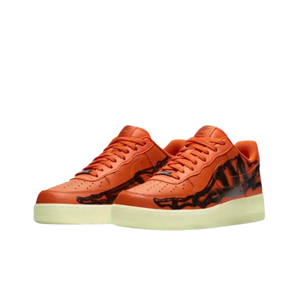 Nike Air Force 1 Low Orange Skelett