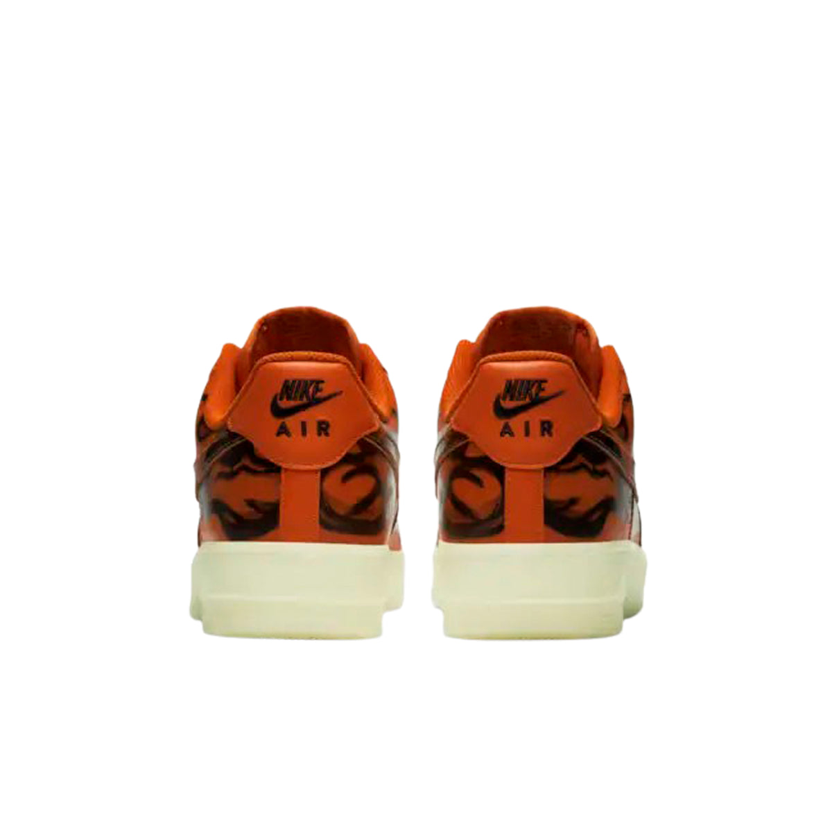 Nike Air Force 1 Low Orange Skelett
